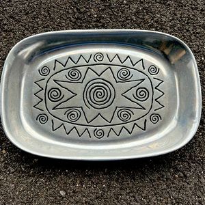 Serving tray. Bread server Wilton Armetale